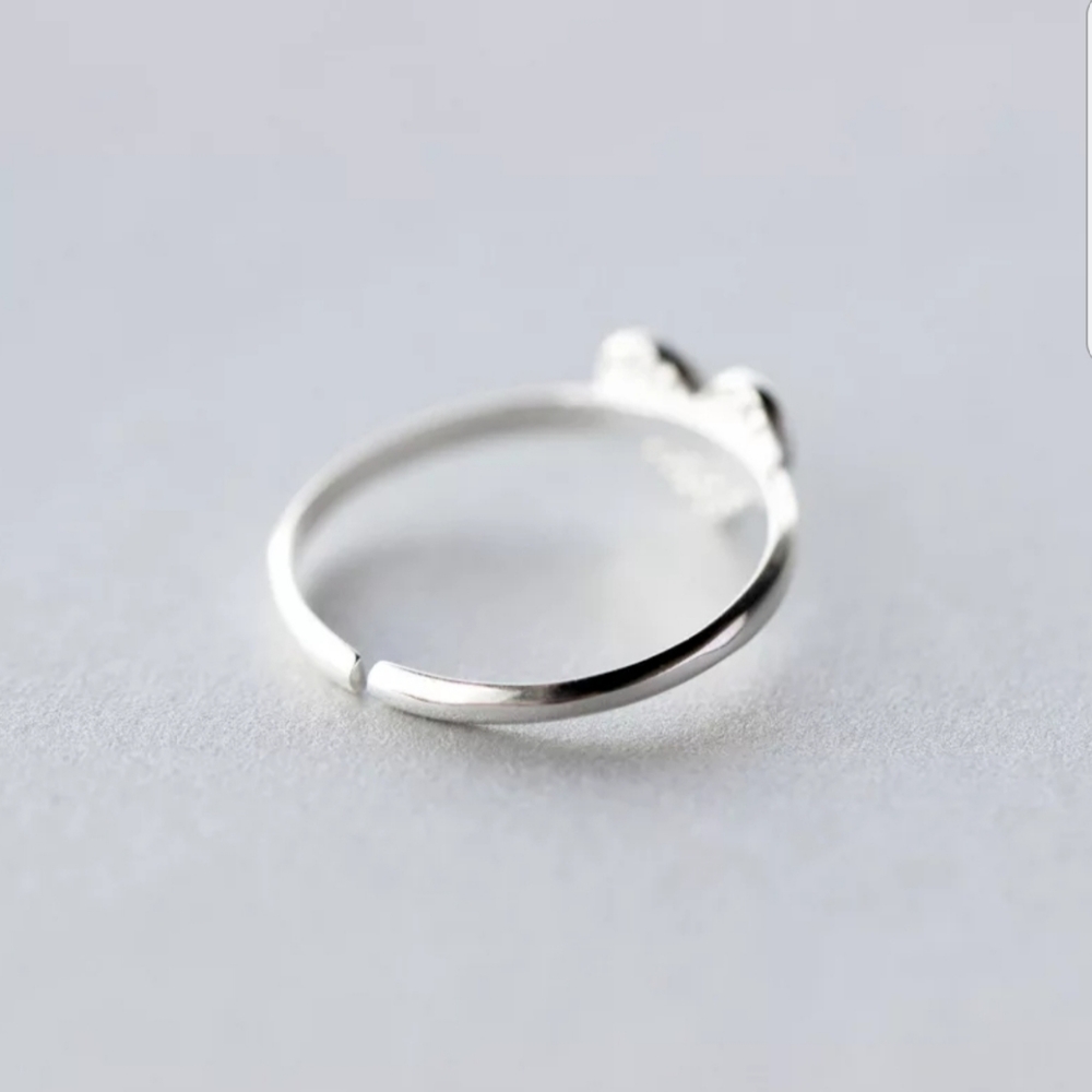 Beautiful 925 sterling silver Love heart ring! - Picture 2 of 4